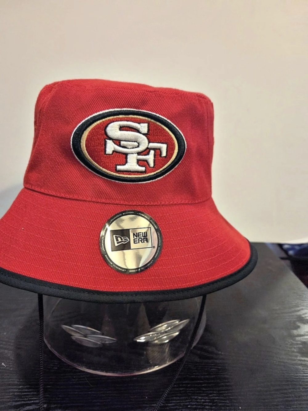 New Era San Francisco 49ers NFL Core Classic Bucket Hat Red & Black